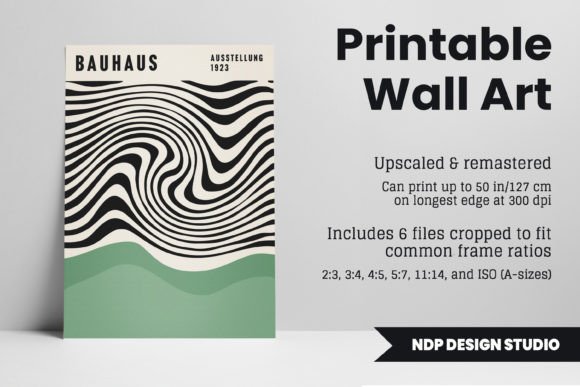 Download Bauhaus Graphic Printable Wall Art - Print Collection