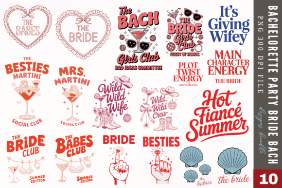 Download Bachelorette Party Bride Bach PNG Design - Design Collection