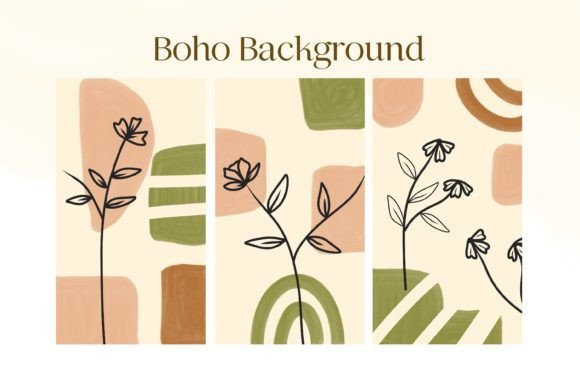 Download Bohemian Art Design Background - Design Collection